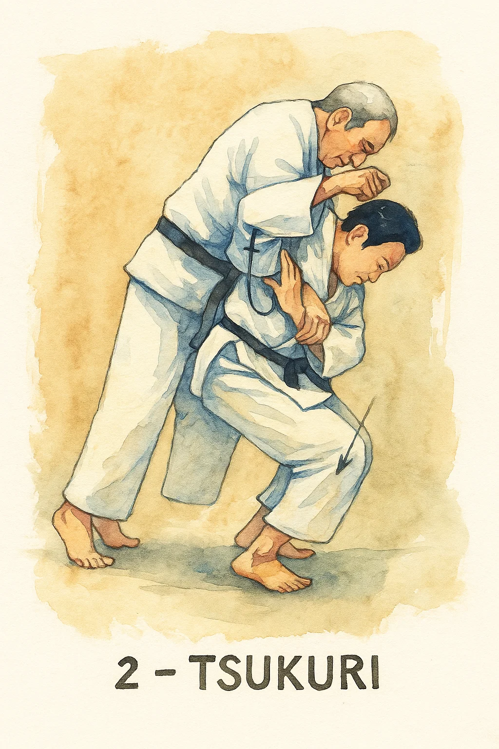 Tsukuri en el judo: Clau per a una projecció eficaç