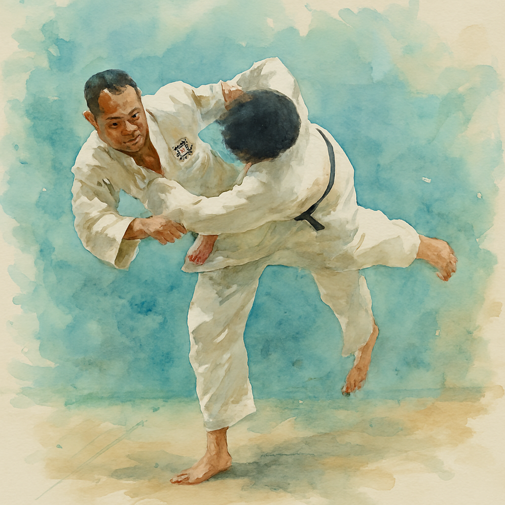 O Guruma (大車輪): la roda mestra del judo