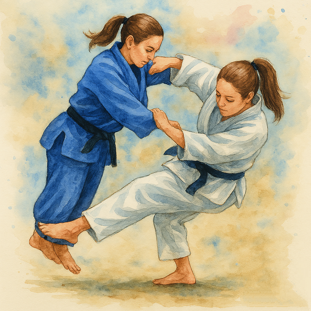 Okuri Ashi Harai: tècnica de judo per escombrar els dos peus de l’adversari