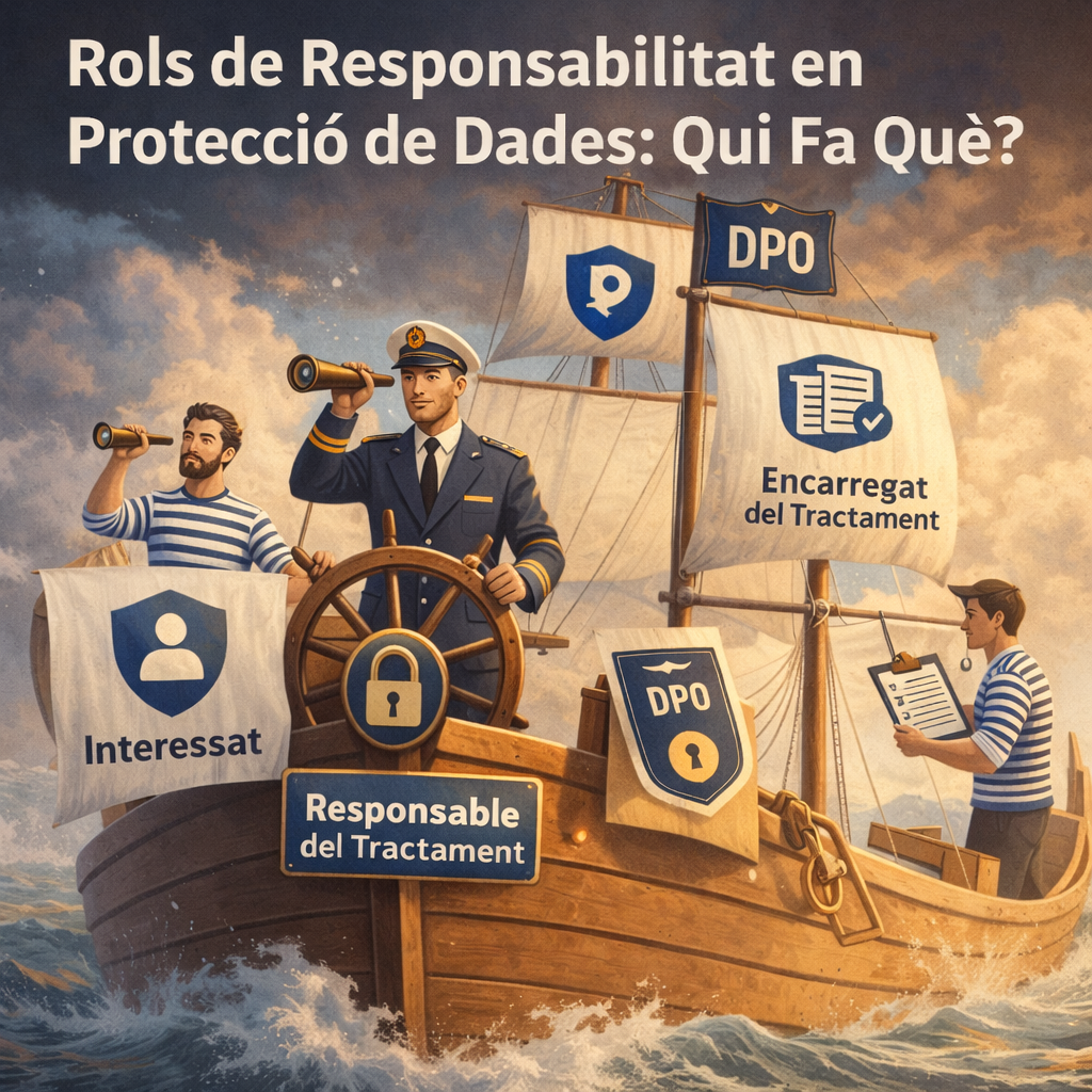 Rols de Responsabilitat en Protecció de Dades: Qui Fa Què?