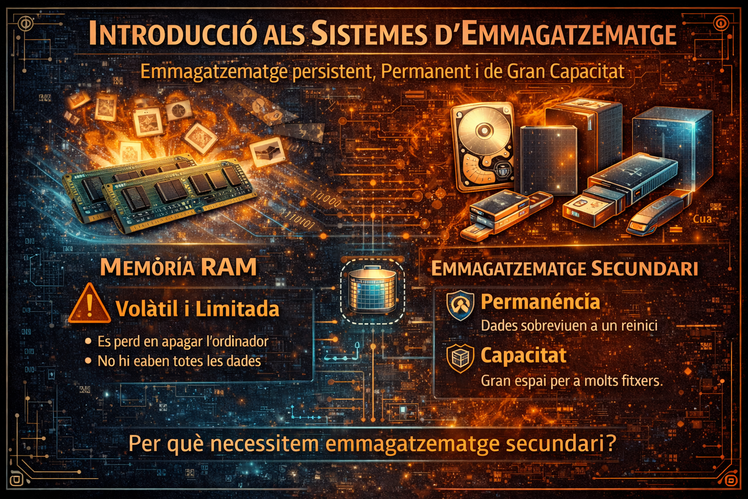 Sistemes d’Emmagatzematge i Gestió de Fitxers: Guia Pràctica