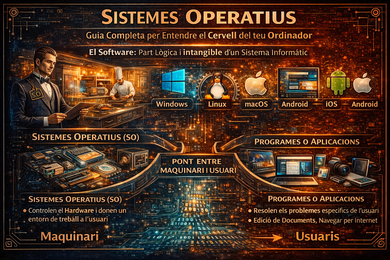 Sistemes Operatius: Guia Completa per Entendre el Cervell del teu Ordinador